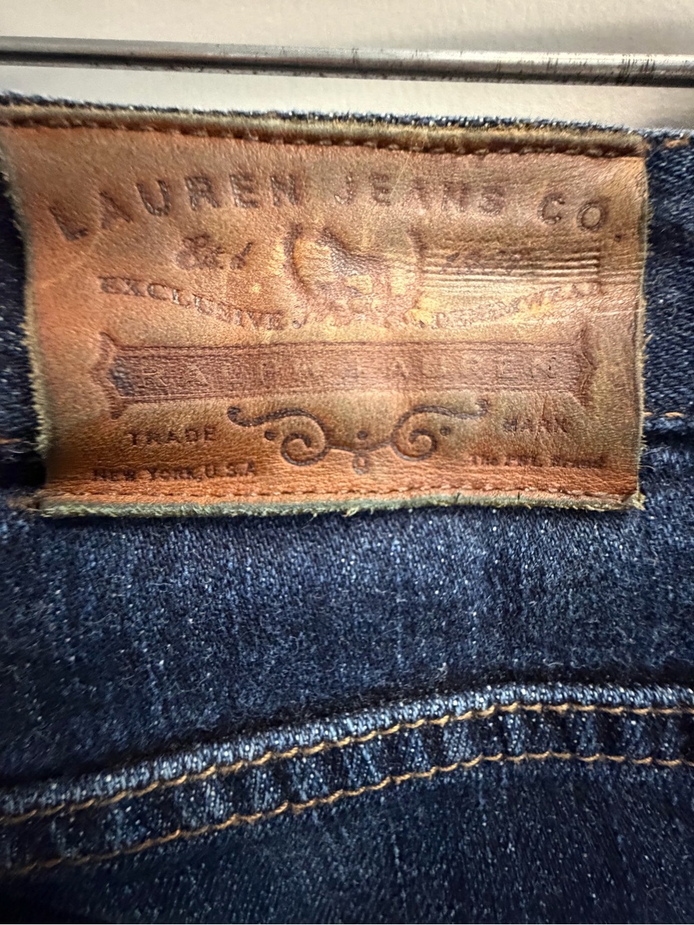 Ralph Lauren Dark Blue Relaxed Women’s Jeans